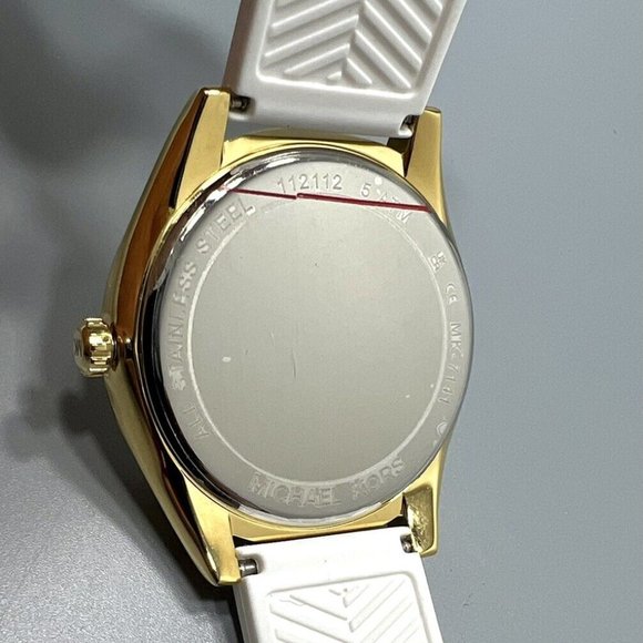 MICHAEL KORS. Janelle Quartz White Dial Ladies Watch - Picture 6 of 6